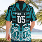 Custom Aotearoa Tapuika Hawaiian Shirt New Zealand Traditional Maori Pattern