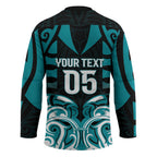 Custom Aotearoa Tapuika Hockey Jersey New Zealand Traditional Maori Pattern