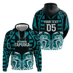 Custom Aotearoa Tapuika Hoodie New Zealand Traditional Maori Pattern