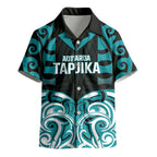 Custom Aotearoa Tapuika Kid Hawaiian Shirt New Zealand Traditional Maori Pattern