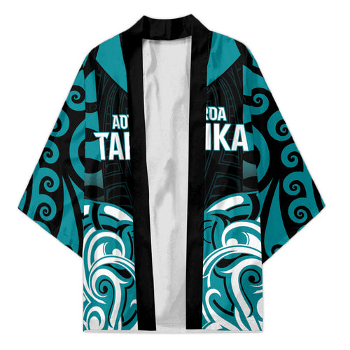 Custom Aotearoa Tapuika Kimono New Zealand Traditional Maori Pattern
