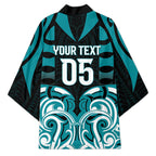 Custom Aotearoa Tapuika Kimono New Zealand Traditional Maori Pattern