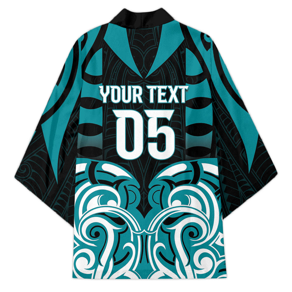 Custom Aotearoa Tapuika Kimono New Zealand Traditional Maori Pattern
