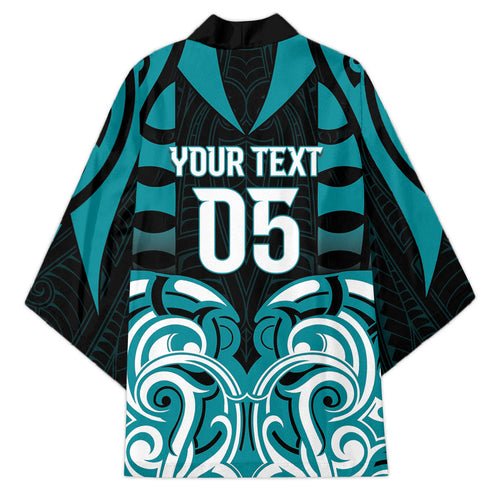 Custom Aotearoa Tapuika Kimono New Zealand Traditional Maori Pattern