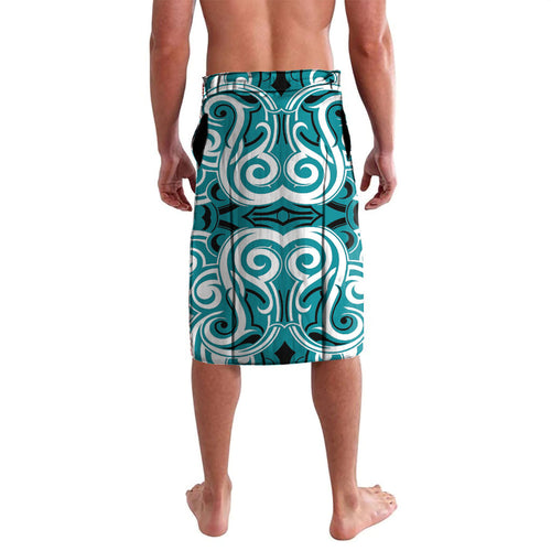 Custom Aotearoa Tapuika Lavalava New Zealand Traditional Maori Pattern