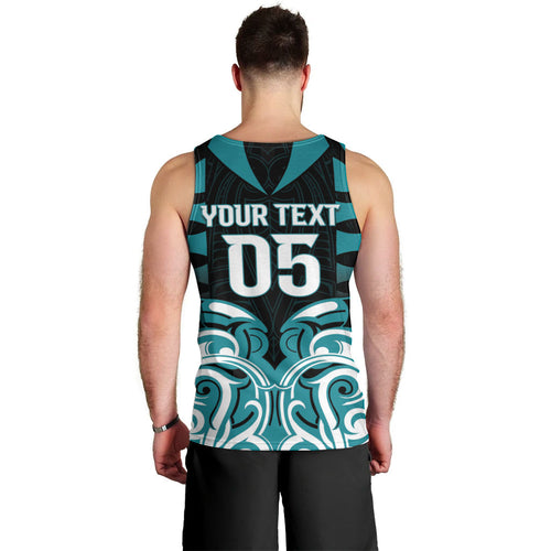 Custom Aotearoa Tapuika Men Tank Top New Zealand Traditional Maori Pattern