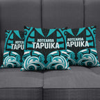 Aotearoa Tapuika Pillow Cover New Zealand Traditional Maori Pattern