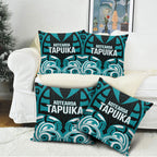 Aotearoa Tapuika Pillow Cover New Zealand Traditional Maori Pattern