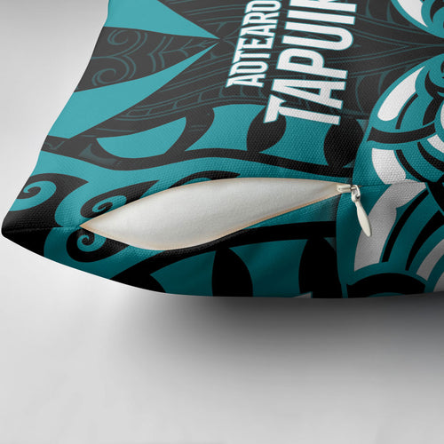 Aotearoa Tapuika Pillow Cover New Zealand Traditional Maori Pattern