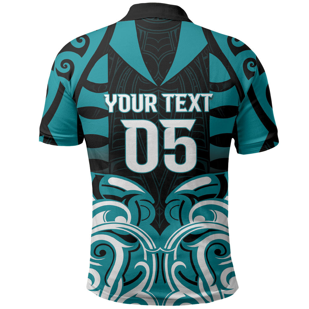Custom Aotearoa Tapuika Polo Shirt New Zealand Traditional Maori Pattern