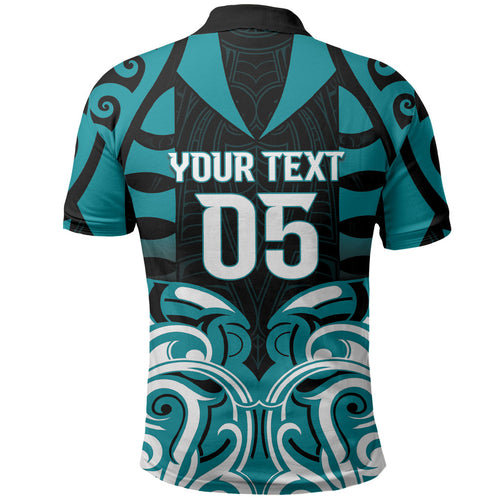 Custom Aotearoa Tapuika Polo Shirt New Zealand Traditional Maori Pattern
