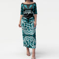 Custom Aotearoa Tapuika Puletasi New Zealand Traditional Maori Pattern