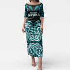 Custom Aotearoa Tapuika Puletasi New Zealand Traditional Maori Pattern