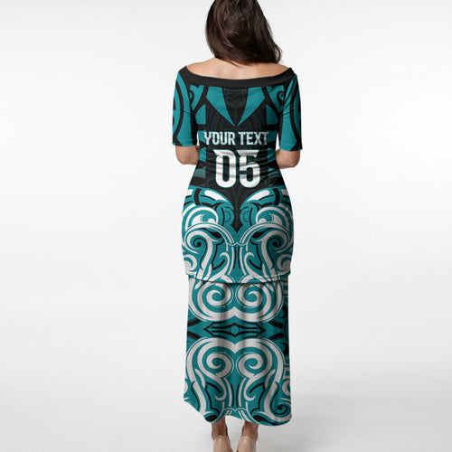 Custom Aotearoa Tapuika Puletasi New Zealand Traditional Maori Pattern