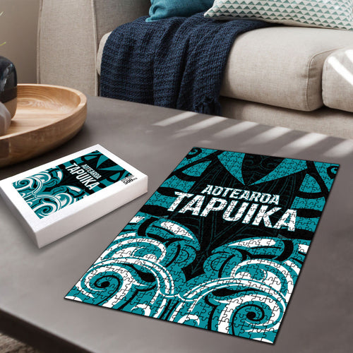 Aotearoa Tapuika Puzzle New Zealand Traditional Maori Pattern