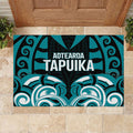 Aotearoa Tapuika Rubber Doormat New Zealand Traditional Maori Pattern