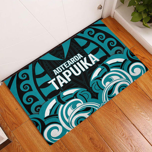 Aotearoa Tapuika Rubber Doormat New Zealand Traditional Maori Pattern