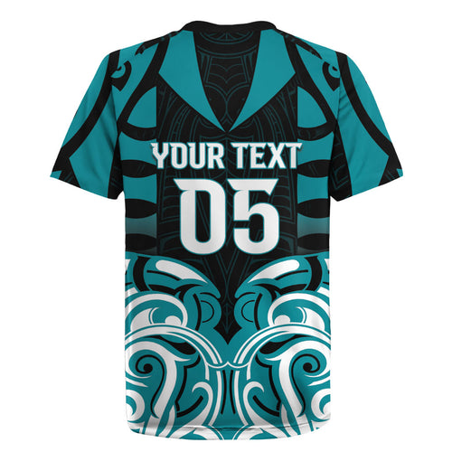 Custom Aotearoa Tapuika Rugby Jersey New Zealand Traditional Maori Pattern