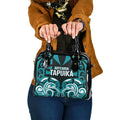 Aotearoa Tapuika Shoulder Handbag New Zealand Traditional Maori Pattern