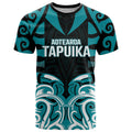 Custom Aotearoa Tapuika T Shirt New Zealand Traditional Maori Pattern
