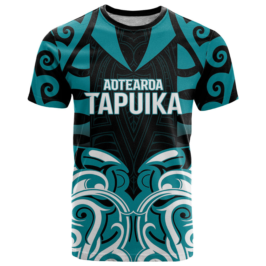 Custom Aotearoa Tapuika T Shirt New Zealand Traditional Maori Pattern