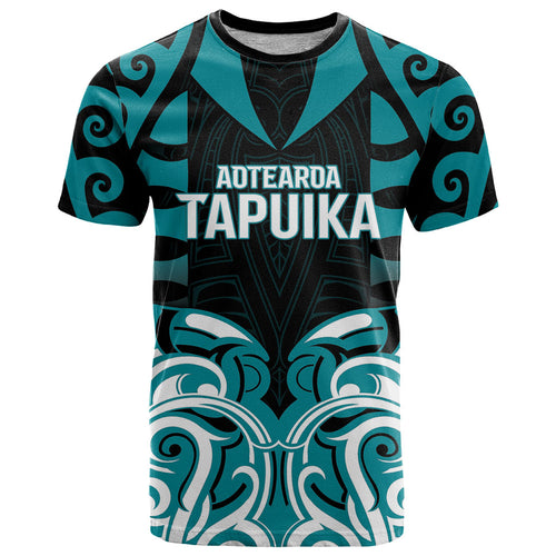 Custom Aotearoa Tapuika T Shirt New Zealand Traditional Maori Pattern