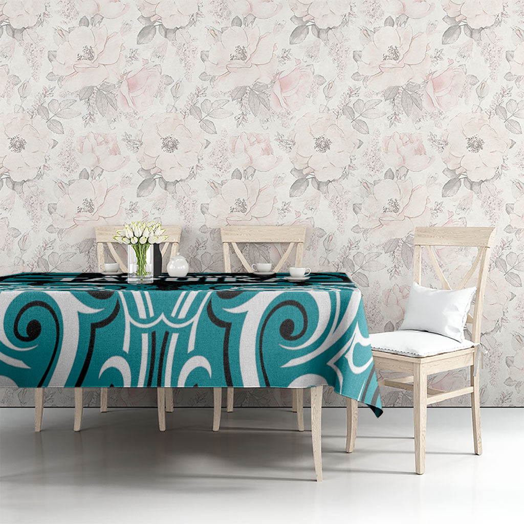 Aotearoa Tapuika Tablecloth New Zealand Traditional Maori Pattern