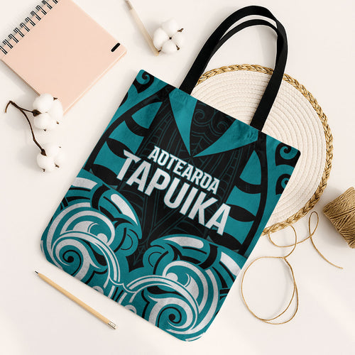 Aotearoa Tapuika Tote Bag New Zealand Traditional Maori Pattern