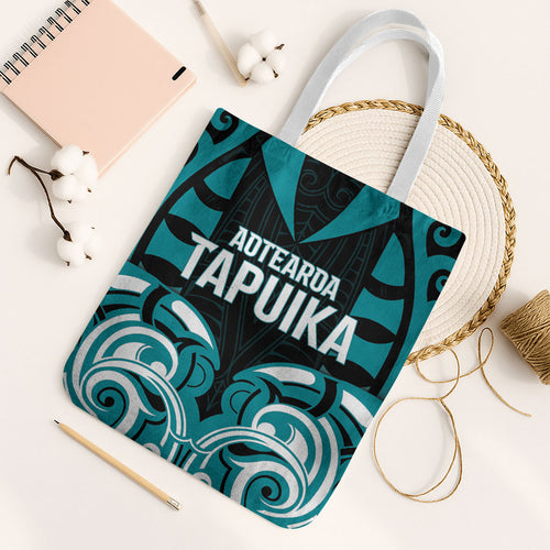 Aotearoa Tapuika Tote Bag New Zealand Traditional Maori Pattern