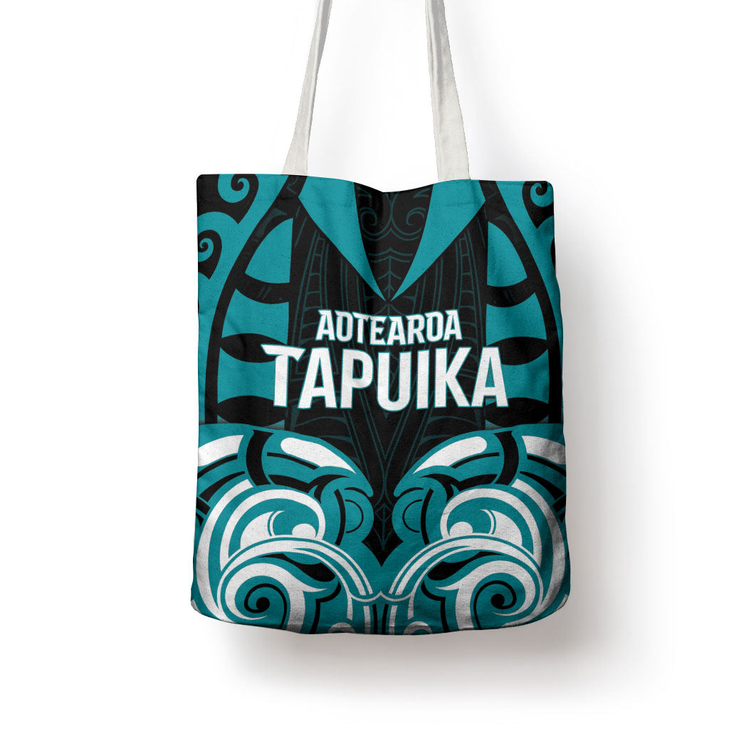 Aotearoa Tapuika Tote Bag New Zealand Traditional Maori Pattern