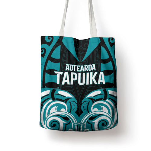 Aotearoa Tapuika Tote Bag New Zealand Traditional Maori Pattern
