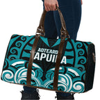 Aotearoa Tapuika Travel Bag New Zealand Traditional Maori Pattern