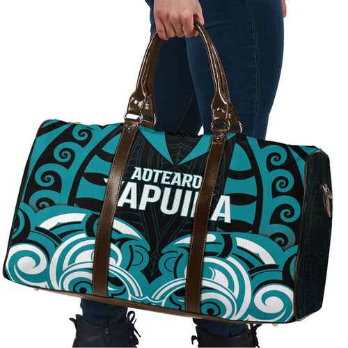 Aotearoa Tapuika Travel Bag New Zealand Traditional Maori Pattern