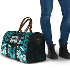 Aotearoa Tapuika Travel Bag New Zealand Traditional Maori Pattern