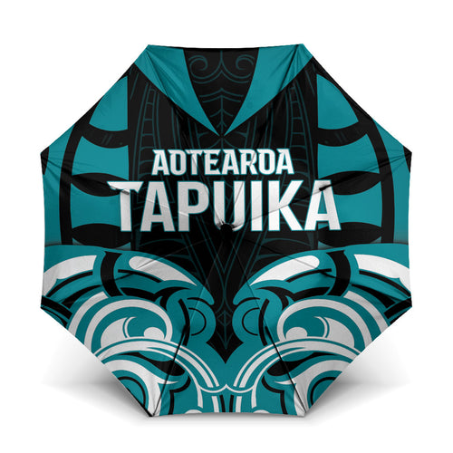Aotearoa Tapuika Umbrella New Zealand Traditional Maori Pattern
