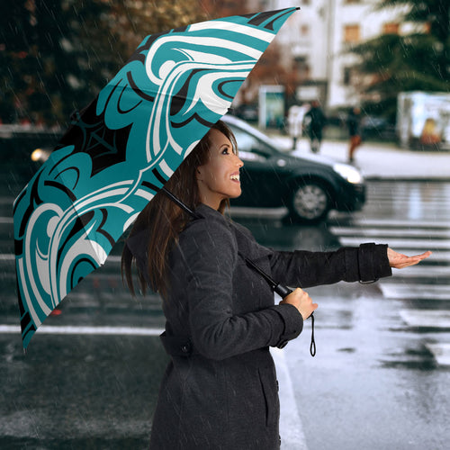 Aotearoa Tapuika Umbrella New Zealand Traditional Maori Pattern
