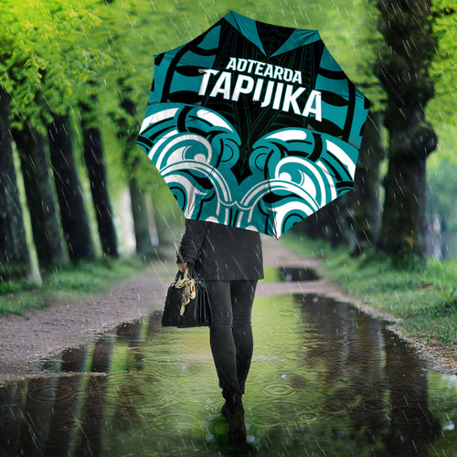 Aotearoa Tapuika Umbrella New Zealand Traditional Maori Pattern