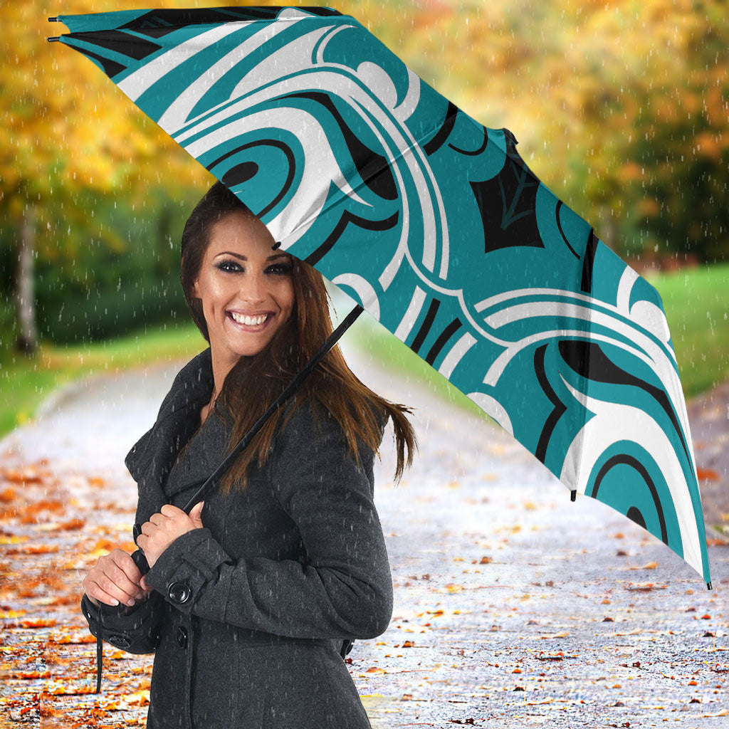 Aotearoa Tapuika Umbrella New Zealand Traditional Maori Pattern