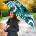 Aotearoa Tapuika Umbrella New Zealand Traditional Maori Pattern