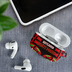 Aotearoa Ngati Maru AirPods Case New Zealand Traditional Maori Pattern