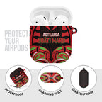 Aotearoa Ngati Maru AirPods Case New Zealand Traditional Maori Pattern