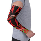 Custom Aotearoa Ngati Maru Arm Sleeves New Zealand Traditional Maori Pattern