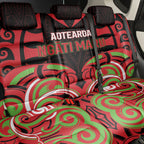 Aotearoa Ngati Maru Back Car Seat Cover New Zealand Traditional Maori Pattern