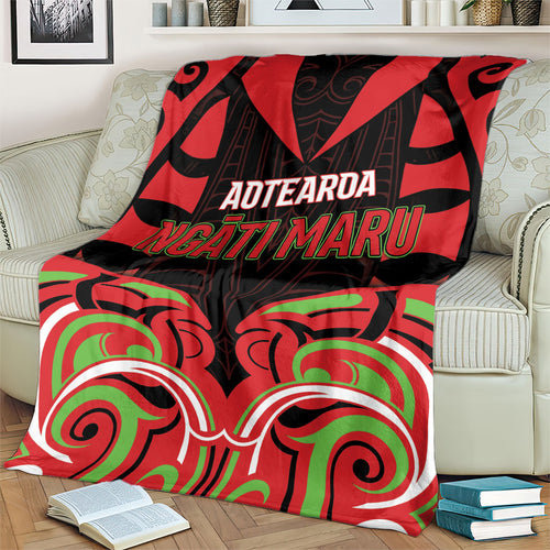 Aotearoa Ngati Maru Blanket New Zealand Traditional Maori Pattern