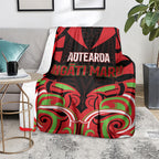 Aotearoa Ngati Maru Blanket New Zealand Traditional Maori Pattern