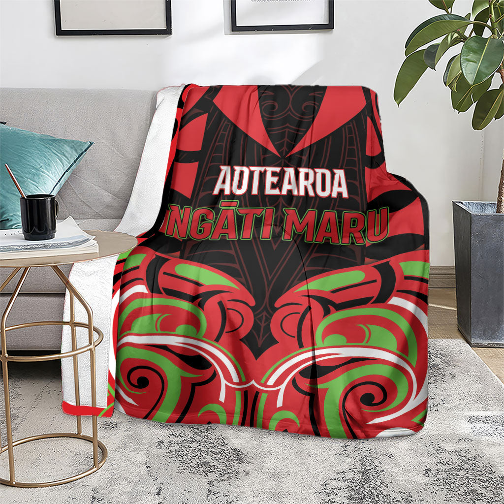 Aotearoa Ngati Maru Blanket New Zealand Traditional Maori Pattern