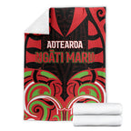Aotearoa Ngati Maru Blanket New Zealand Traditional Maori Pattern