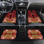 Custom Aotearoa Ngati Maru Car Mats New Zealand Traditional Maori Pattern