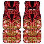Custom Aotearoa Ngati Maru Car Mats New Zealand Traditional Maori Pattern