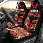 Aotearoa Ngati Maru Car Seat Cover New Zealand Traditional Maori Pattern